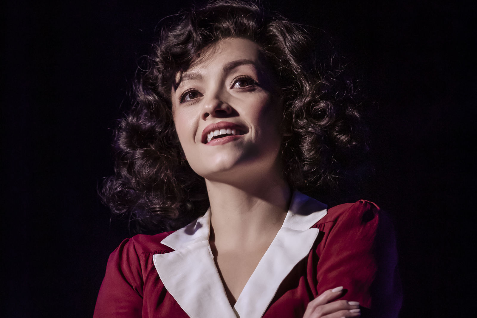 Frances Mayli McCann as Bonnie Parker in Bonnie & Clyde The Musical. Photo: Richard Davenport.